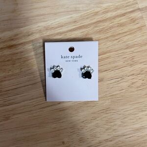 Kate Spade Paw Print Earrings